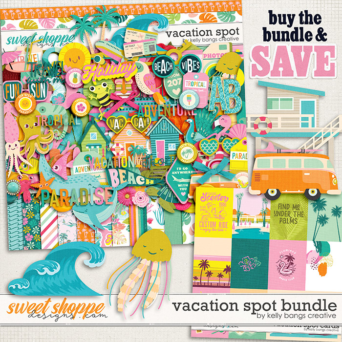 Vacation Spot Bundle by Kelly Bangs Creative