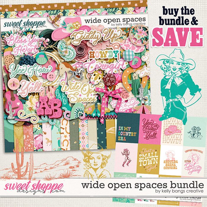 Wide Open Spaces Bundle by Kelly Bangs Creative
