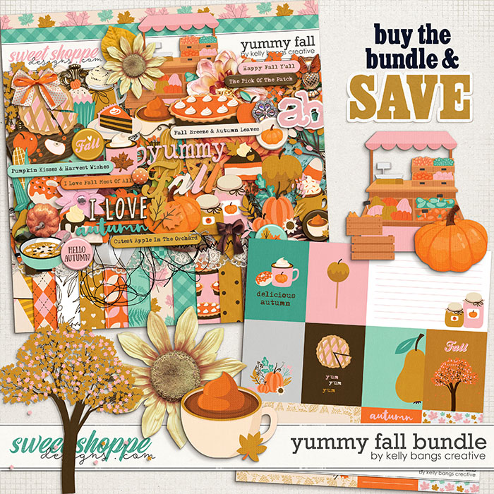 Yummy Fall Bundle by Kelly Bangs Creative