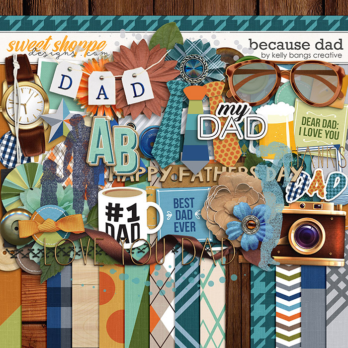 Because Dad by Kelly Bangs Creative