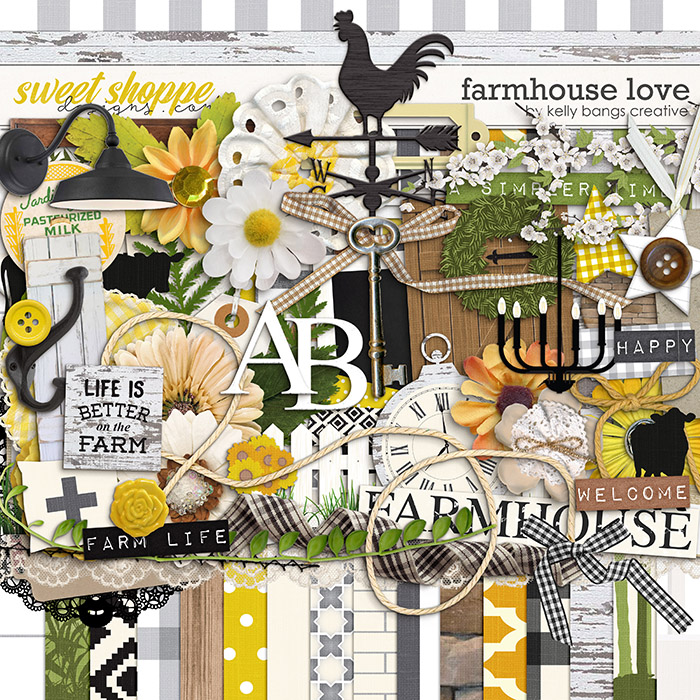 Farmhouse Love by Kelly Bangs Creative