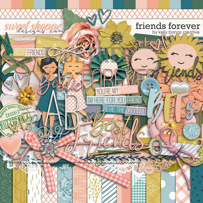 Friends Forever by Kelly Bangs Creative