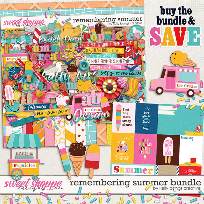 Remembering Summer Bundle by Kelly Bangs Creative