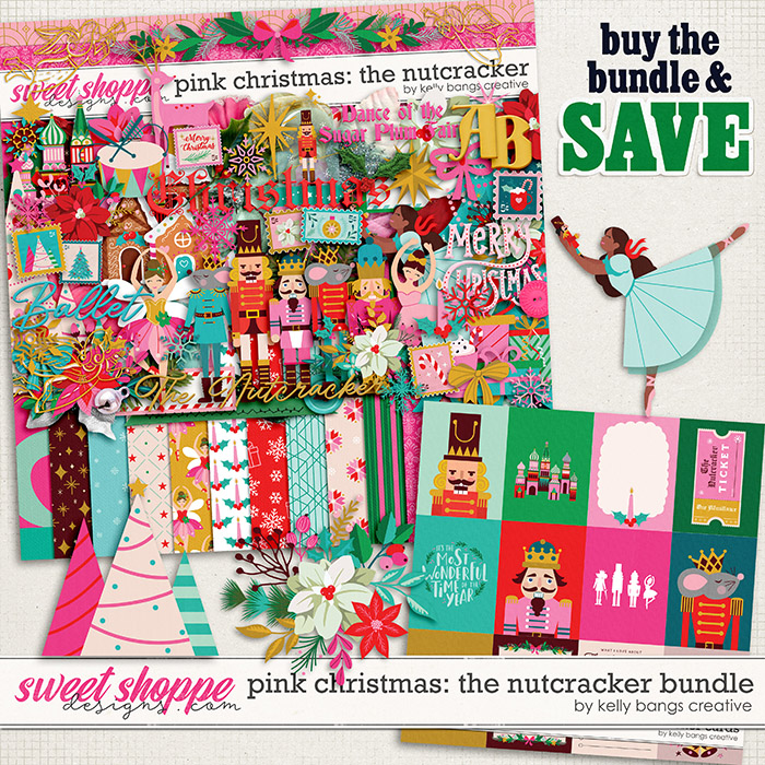 Pink Christmas: The Nutcracker Bundle by Kelly Bangs Creative