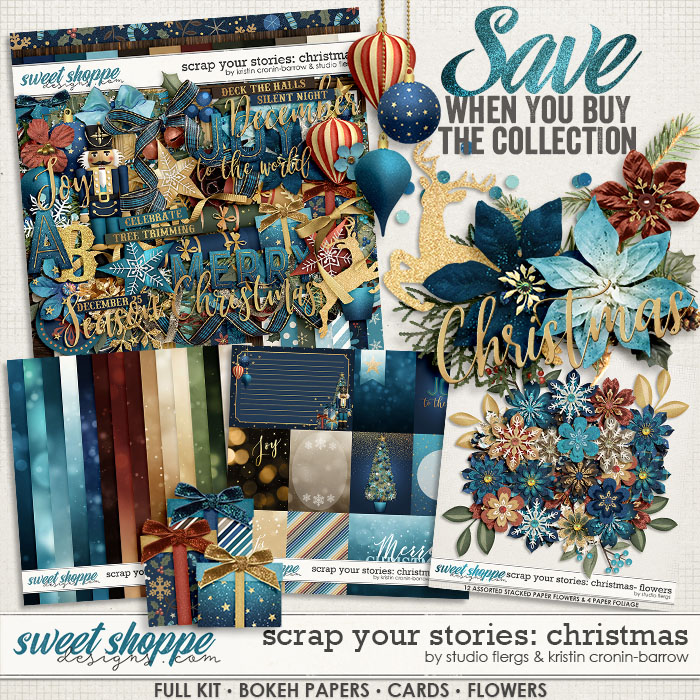 Scrap Your Stories: Christmas- BUNDLE by Studio Flergs & Kristin Cronin-Barrow