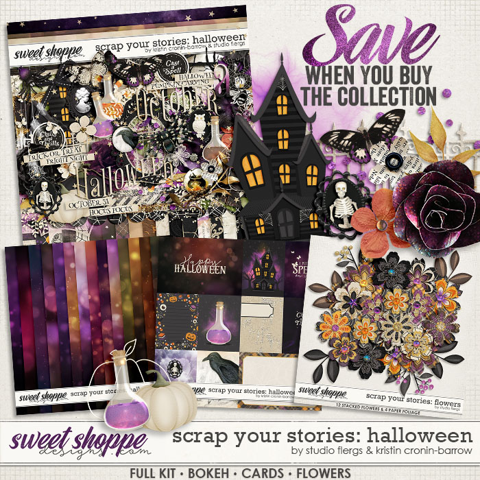 Scrap Your Stories: Halloween- BUNDLE by Studio Flergs & Kristin Cronin-Barrow