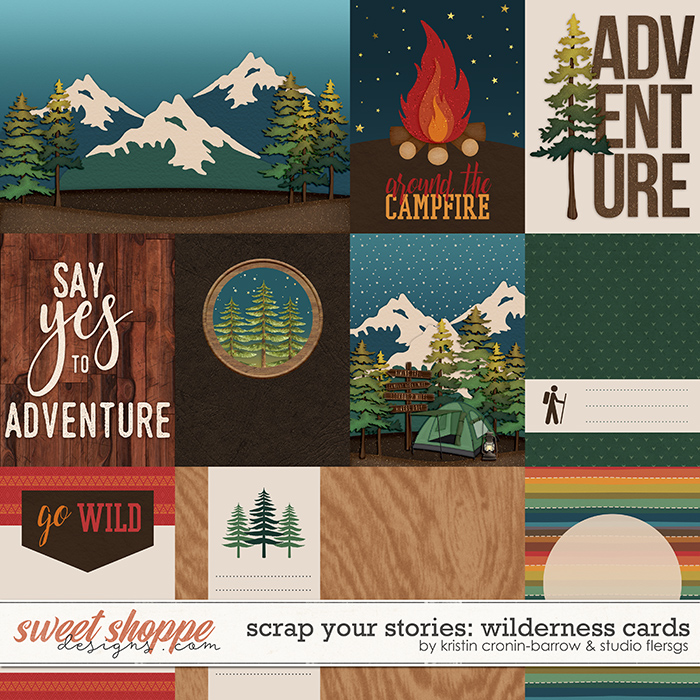 Scrap Your Stories: Wilderness- CARDS by Studio Flergs and Kristin Cronin-Barrow Scrap Your Stories: Wilderness- CARDS by Studio Flergs and Kristin Cronin-Barrow