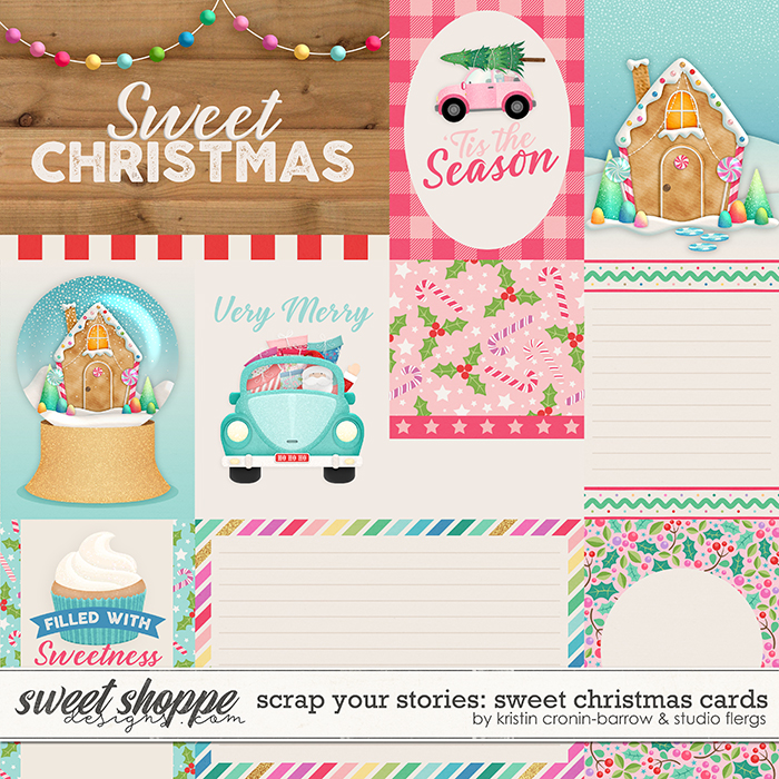 Scrap Your Stories: Sweet Christmas- CARDS by Studio Flergs & Kristin Cronin-Barrow