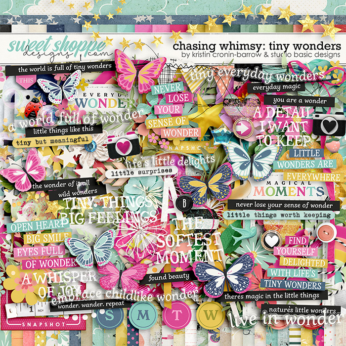 Chasing Whimsy: Tiny Wonders Kit by Kristin Cronin-Barrow and Studio Basic Designs