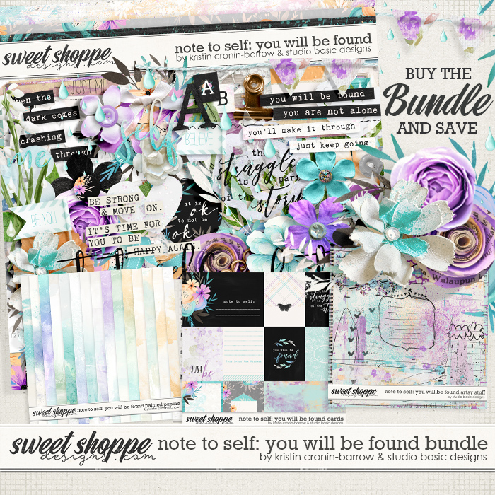 Note To Self: You Will Be Found Bundle by Kristin Cronin-Barrow & Studio Basic
