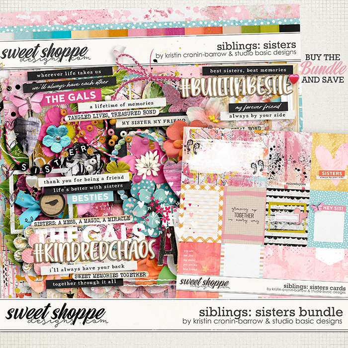 Siblings: Sisters Bundle by Kristin Cronin-Barrow and Studio Basic Designs