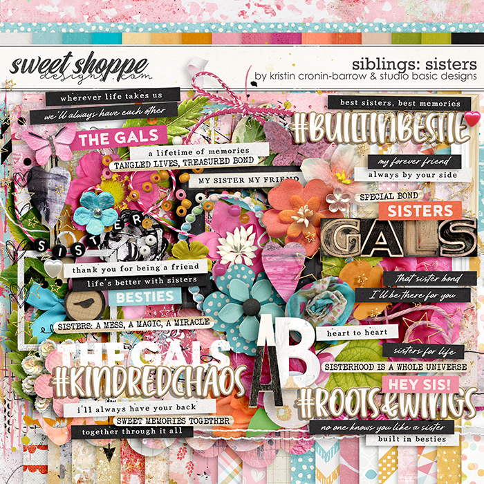 Siblings: Sisters Kit by Kristin Cronin-Barrow and Studio Basic Designs
