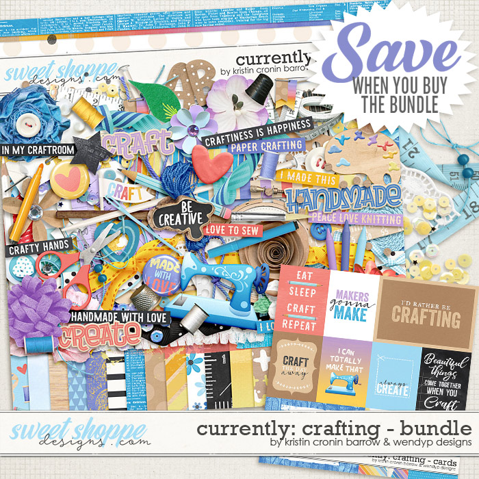 Currently: Crafting - Bundle by Kristin Cronin-Barrow & WendyP Designs