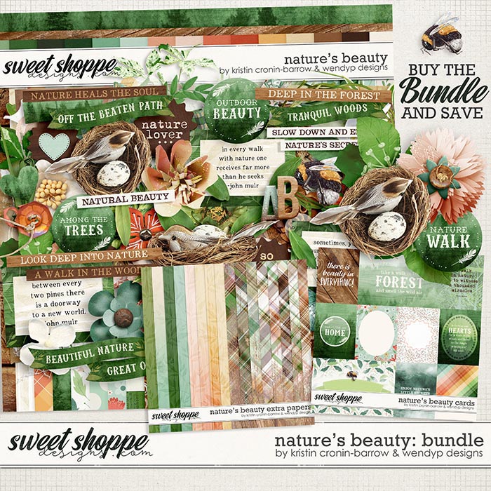 Nature's Beauty - Bundle by Kristin Cronin-Barrow & WendyP Designs