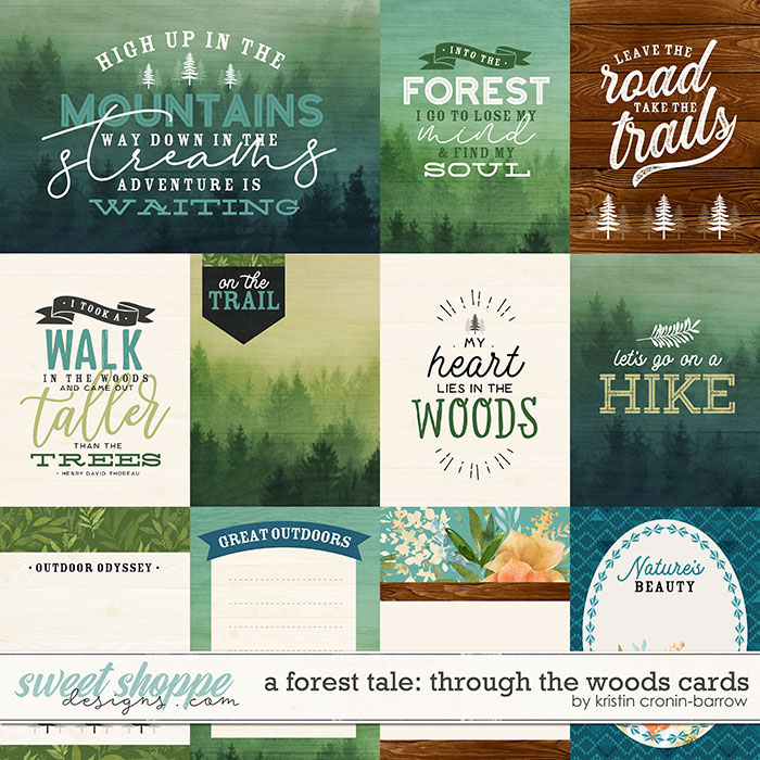 A Forest Tale: Through the Woods Cards by Kristin Cronin-Barrow 