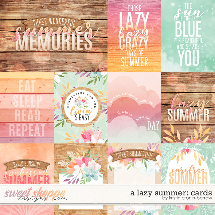 A Lazy Summer: Cards by Kristin Cronin-Barrow