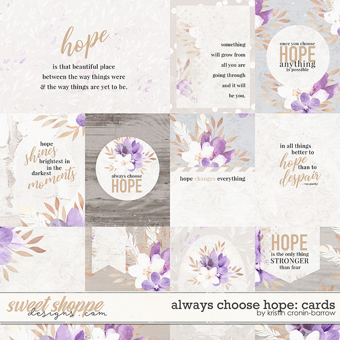 Always Choose Hope: Cards by Kristin Cronin-Barrow Always Choose Hope: Cards by Kristin Cronin-Barrow