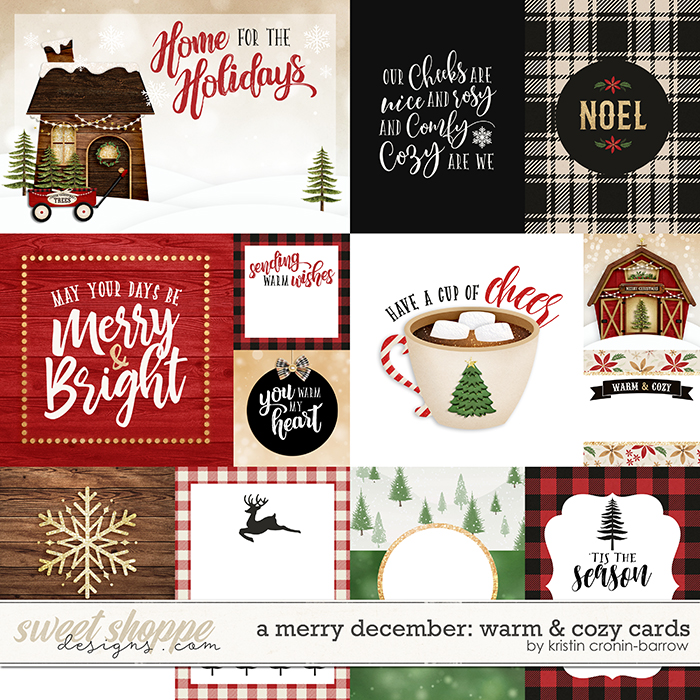 A Merry December: Warm & Cozy Cards by Kristin Cronin-Barrow