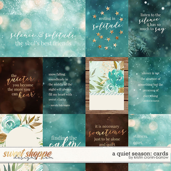 A Quiet Season - Cards by Kristin Cronin-Barrow 