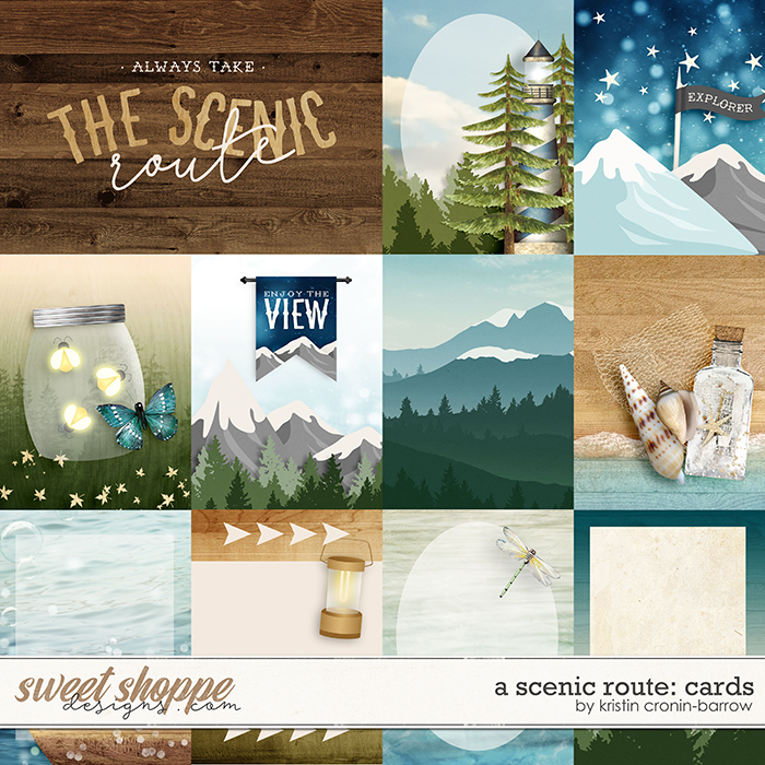 A Scenic Route: Cards by Kristin Cronin-Barrow