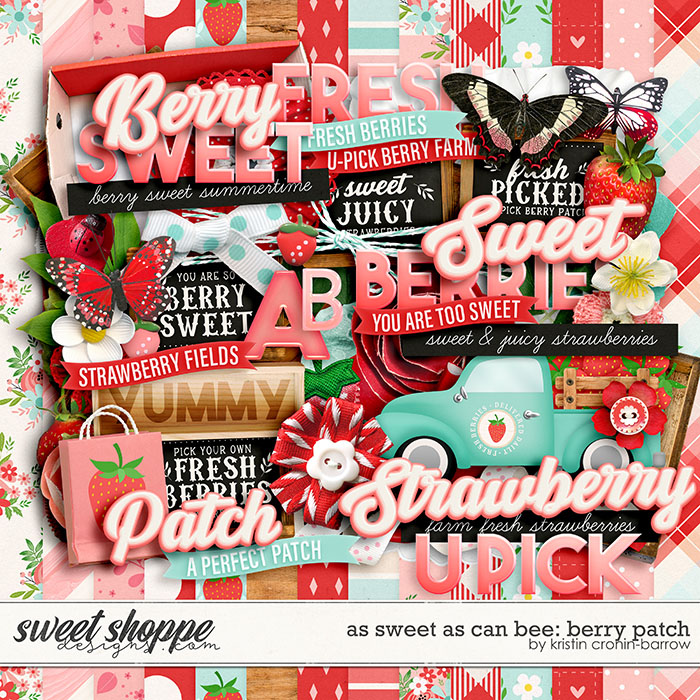 As Sweet as can Bee: Berry Patch by Kristin Cronin-Barrow