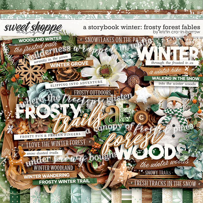 A Storybook Winter: Frosty Forest Fables by Kristin Cronin-Barrow