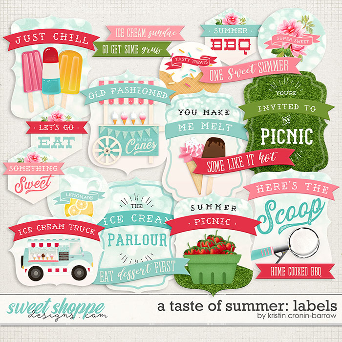 A Taste of Summer: Labels