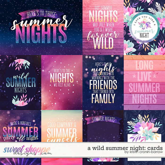 A Wild Summer Night: Cards by Kristin Cronin-Barrow A Wild Summer Night: Cards by Kristin Cronin-Barrow
