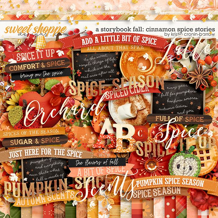 A Storybook Fall: Cinnamon Spice Stories by Kristin Cronin-Barrow