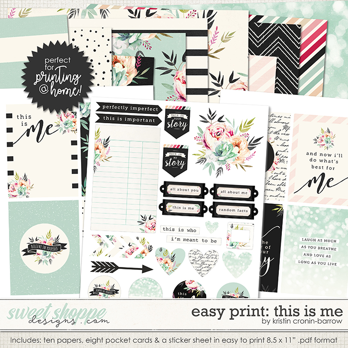 Easy Print: This is Me by Kristin Cronin-Barrow Easy Print: This is Me by Kristin Cronin-Barrow
