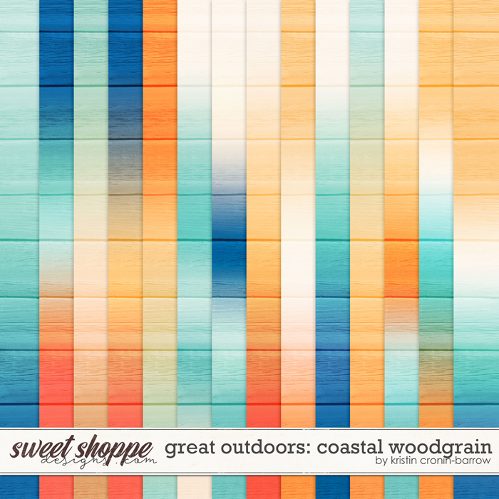 Great Outdoors: Coastal Woodgrain by Kristin Cronin-Barrow