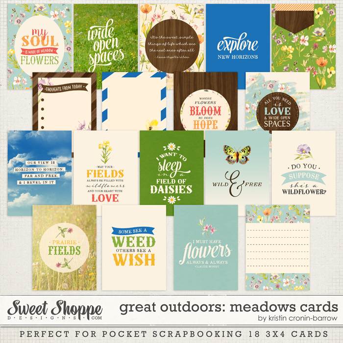 Great Outdoors: Meadows Cards by Kristin Cronin-Barrow