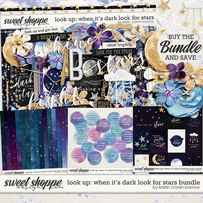 Look Up: When it's Dark look for Stars Bundle by Kristin Cronin-Barrow