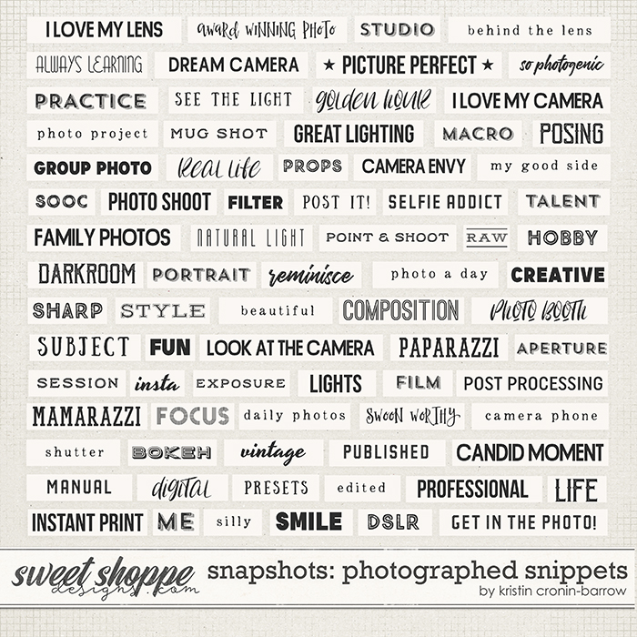 Snapshots: Photographed Snippets by Kristin Cronin-Barrow Snapshots: Photographed Snippets by Kristin Cronin-Barrow