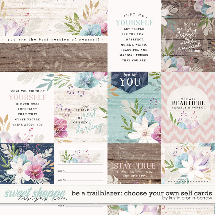 Be a Trailblazer: Choose your own Self Cards by Kristin Cronin-Barrow