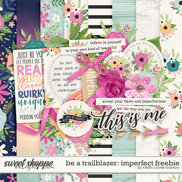 Be a Trailblazer: Imperfect Freebie by Kristin Cronin-Barrow