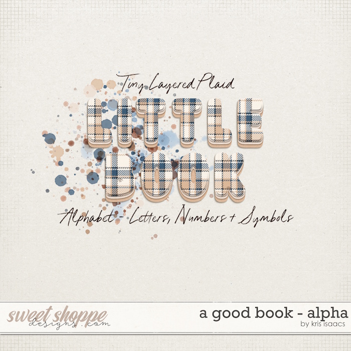 A Good Book | Alpha - by Kris Isaacs Designs