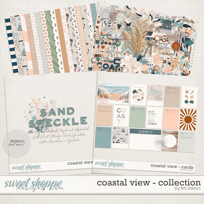 Coastal View | Collection - by Kris Isaacs Designs