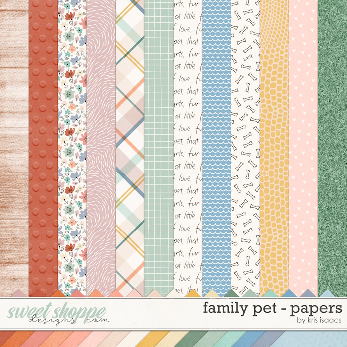 Family Pet | Papers - by Kris Isaacs Designs