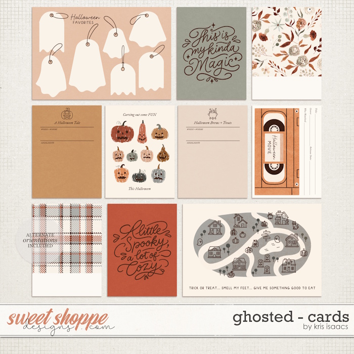 Ghosted | Journal Cards - by Kris Isaacs Designs