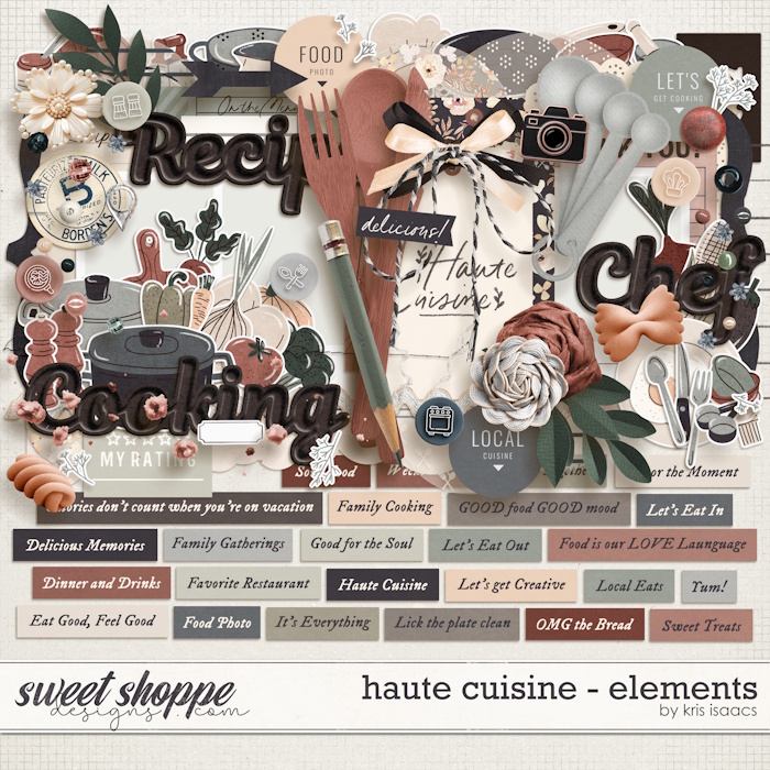Haute Cuisine | Elements - by Kris Isaacs Designs