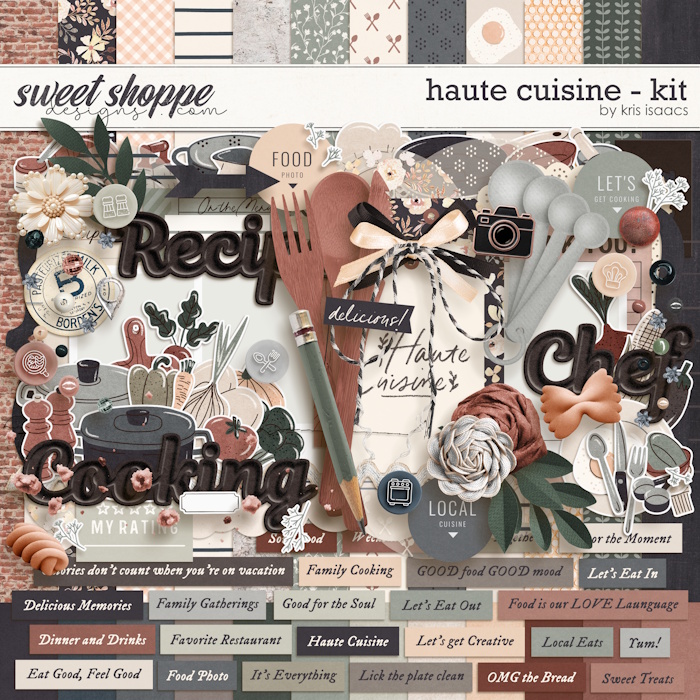 Haute Cuisine | Kit - by Kris Isaacs Designs