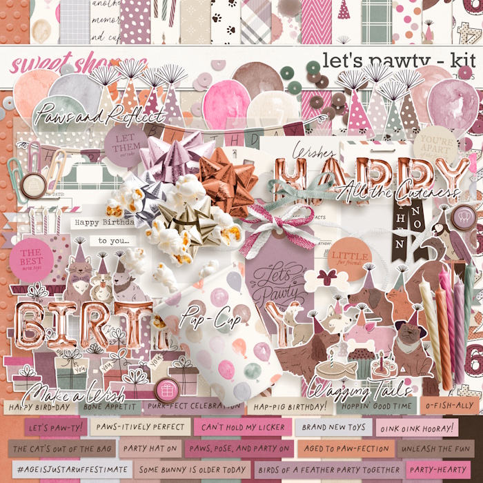 Let's Pawty | Kit - by Kris Isaacs Designs