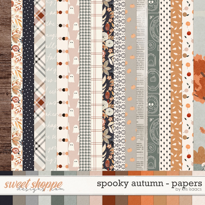 Spooky Autumn | Papers - by Kris Isaacs Designs