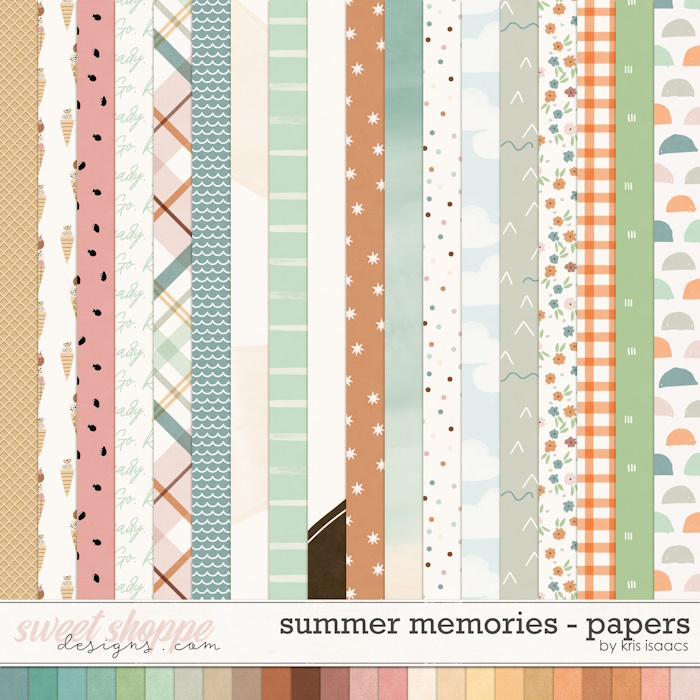 Summer Memories | Paper Pack - by Kris Isaacs Designs