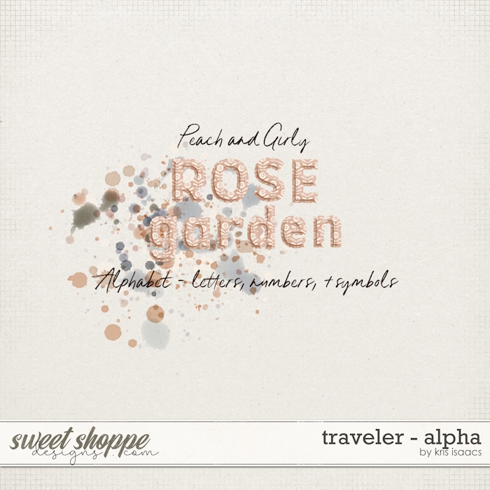 Traveler | Alpha - by Kris Isaacs Designs