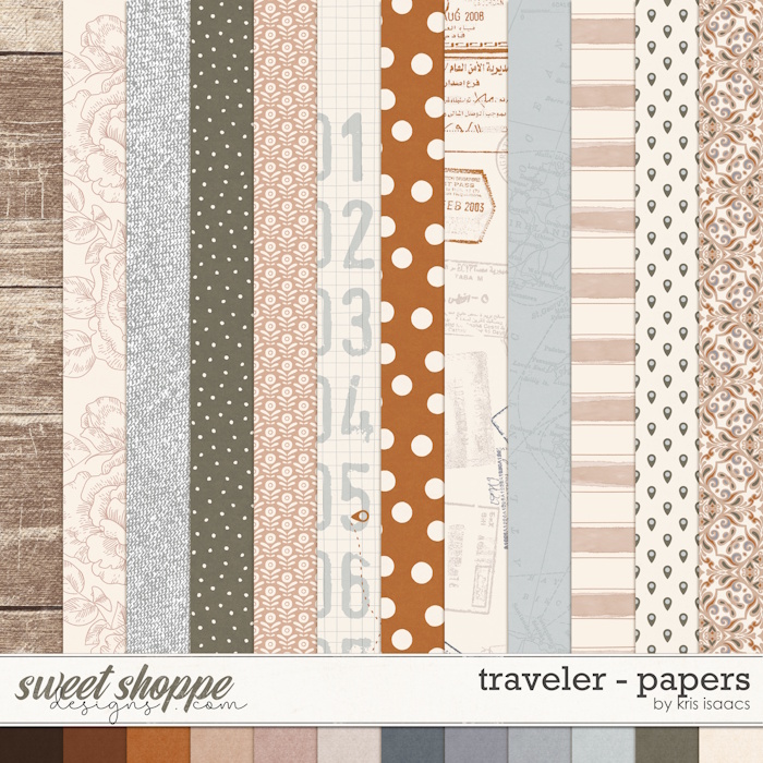 Traveler | Papers - by Kris Isaacs Designs