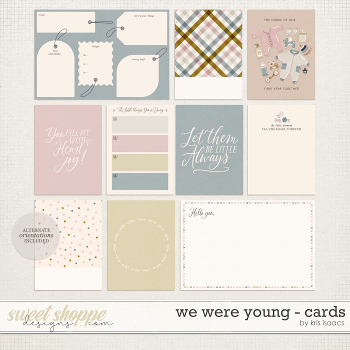 We Were Young | Journal Cards - by Kris Isaacs Designs