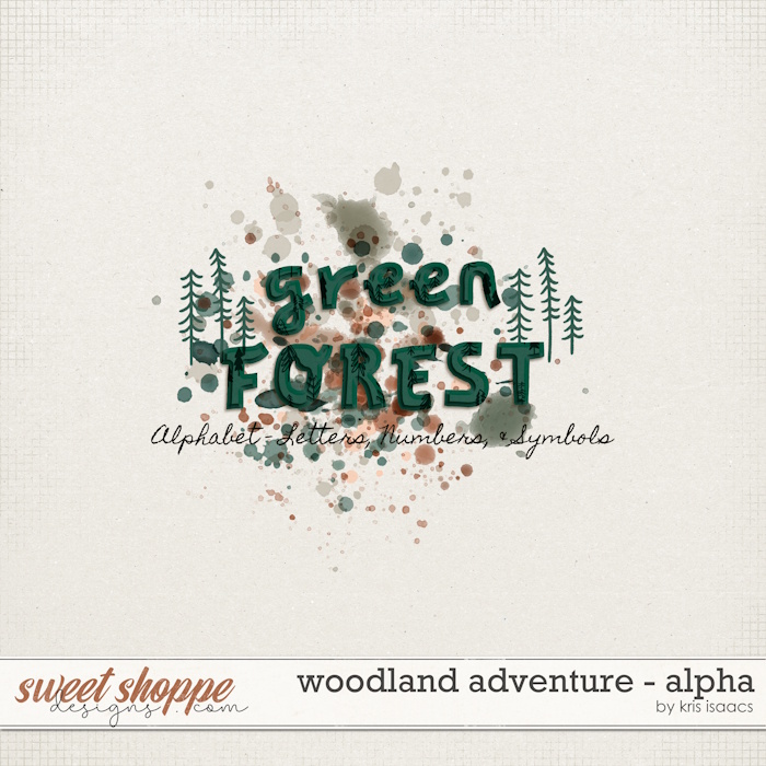 Woodland Adventure | Alpha - by Kris Isaacs Designs