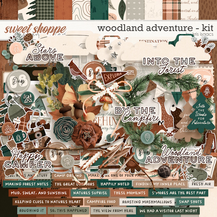 Woodland Adventure | Kit - by Kris Isaacs Designs